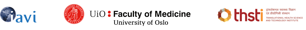 Oslo IAVI THSTI logos