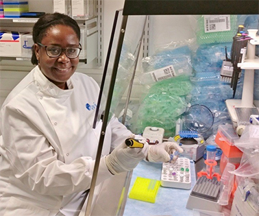 Catherine Kibirige Lab photo homepage