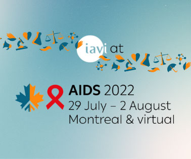IAVI at AIDS 2022 homepage
